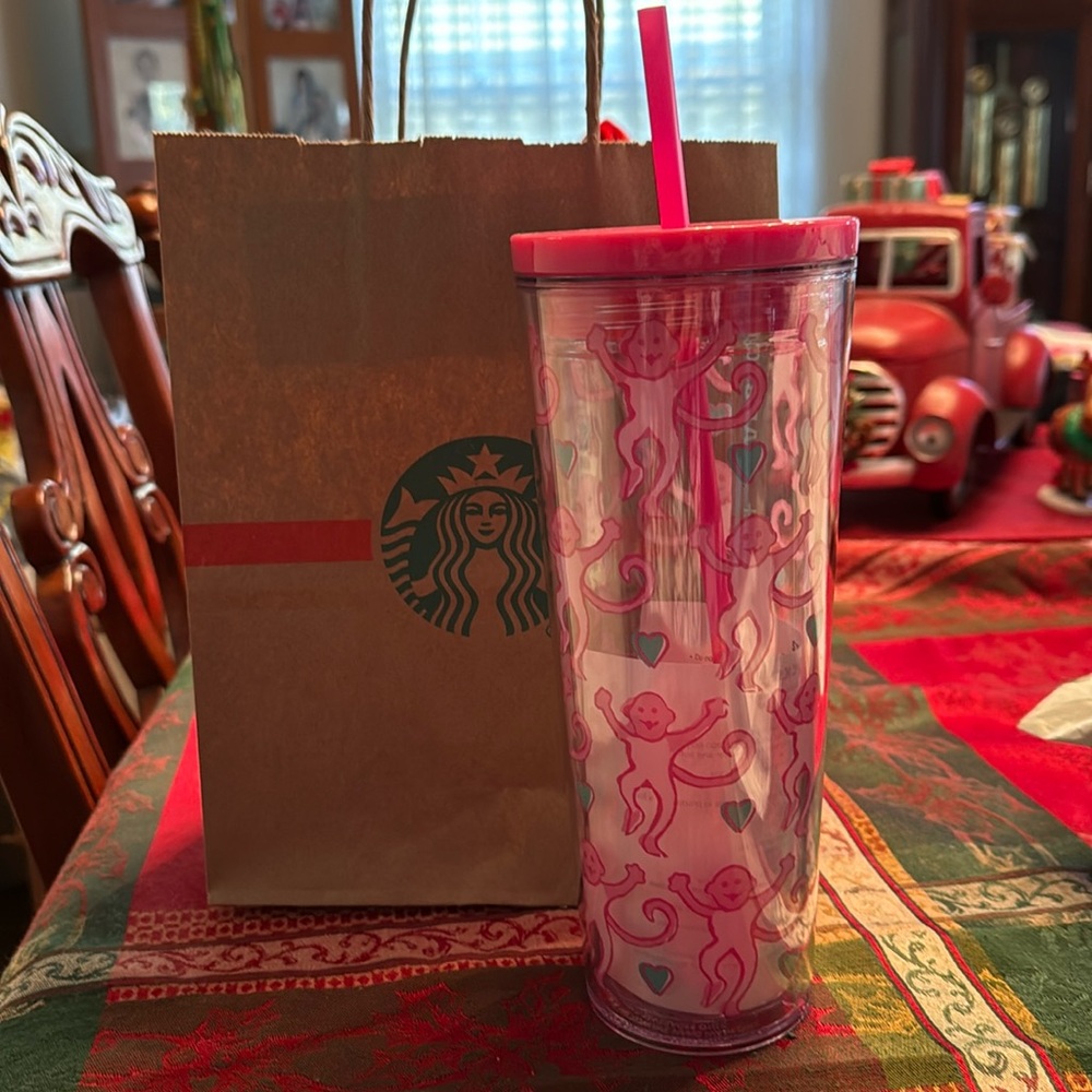 Roller rabbit x Starbucks tumblr